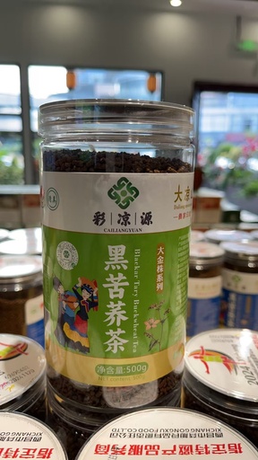 彩凉源黑苦荞-大金株系列（500g）-6808